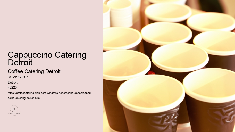How to Elevate Your Detroit Meeting Experience with Artisanal Coffee Catering