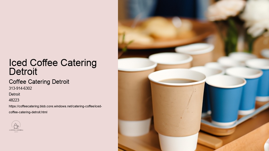 How to Choose the Right Coffee Caterer for Your Detroit Event